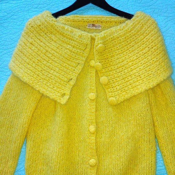 Vintage La parisienne Mohair Sweater Capri Italy. - Picture 1 of 9